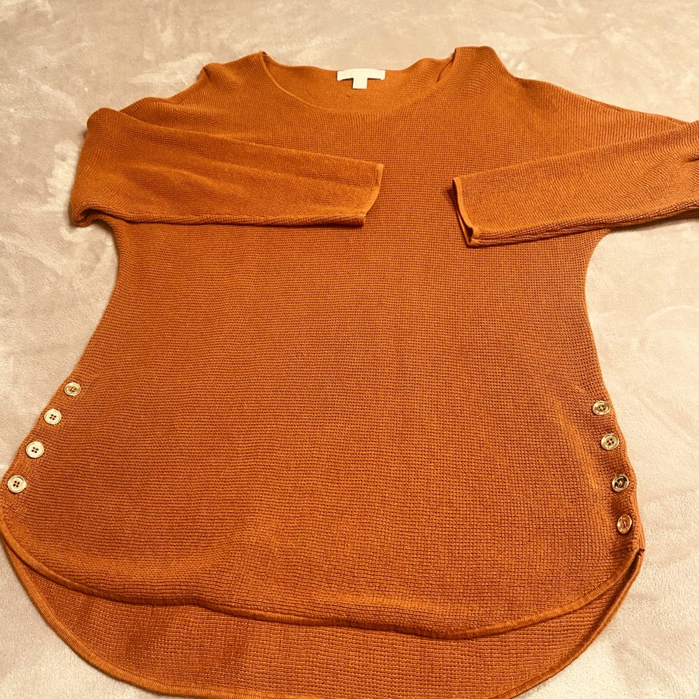 Michael Kors Burnt Orange Large Sweater